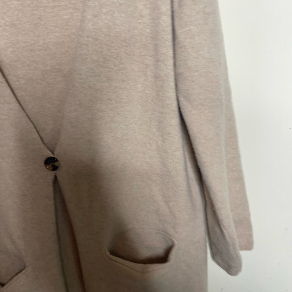 Anine Bing Jasni V-neck cardigan ivory cream long wool One Size - Picture 9 of 9